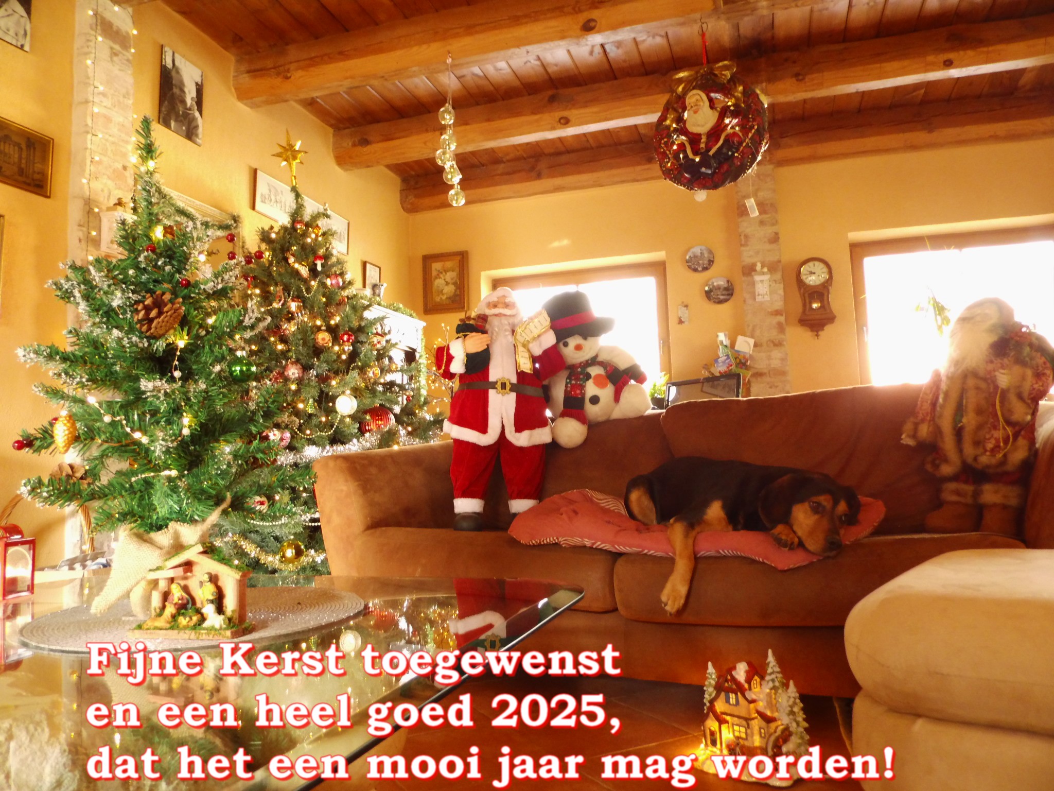 Fijne kerst en een gelukkig nieuwjaar